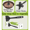 XSpecial Meat Chopper for Ground Beef - Hamburger Smasher &