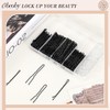 Set di 460 forcine e elastici per capelli, 220 spilli