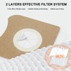 14 Pack 23743 VF3502 Vacuum Bags Compatible with Ridgid 12-16