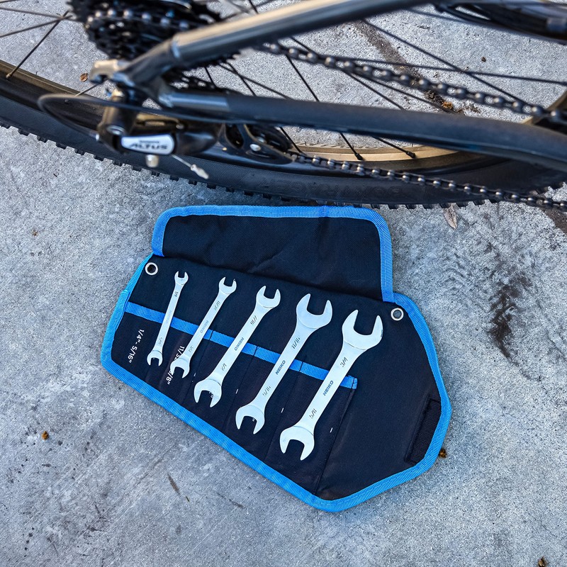 Neiko 03580A Super Thin SAE Wrench Set, 3-4mm Thick, 5