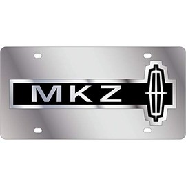 Eurosport Daytona - Compatible with Lincoln Mkz Chrome Stainless Steel License Plate