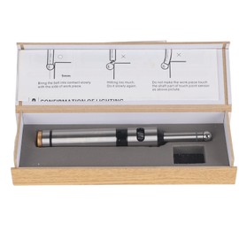 Orenic Photoelectric Edge Finder, Stainless Steel Milling Center Finder, 10mm Edge Finder Machinist Tool for Precision Positioning on CNC Machines, Milling Equipment & Lathe Applications