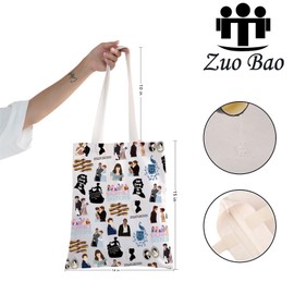 Zuo Bao Feminist Tote Bag Mansfield Park Tools Case Bridgerton Victorian Literary Lovers Gift Book Lover Gift Literary Lovers Gift (to Me)