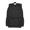 Jbofyee Leopard Black Texture Laptop Backpack For Men Women, Lightweight