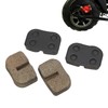 Disc Brake Shoes, Ceramic 4pcs Set Replacement Rear Disc Brake