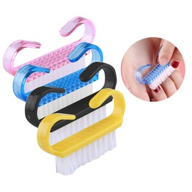 Nail Brush Hand Fingernail Scrub Brushes Soft Stiff Bristles Scrubber Nails Toes Cleaning Brush For Cleaning Dust Nail Cleaning Brushes Bulk