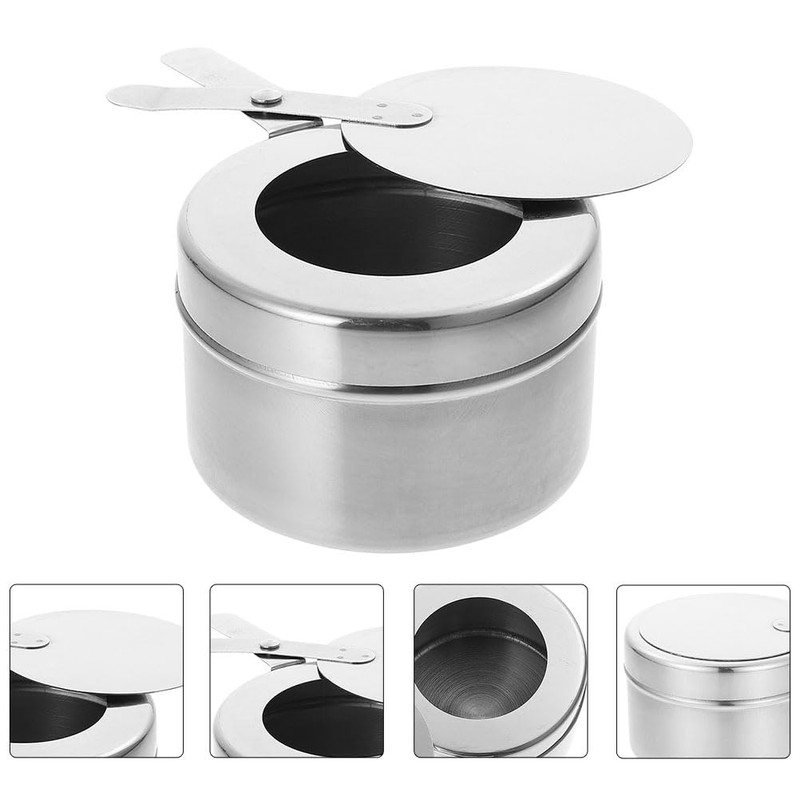 4Pcs Fuel Cans Stainless Steel Fuel Holders, Buffet Warmer Chaffing