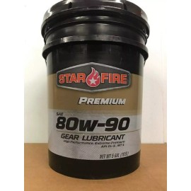 Star Fire Premium Lubricants SAE 80W90 GL-5 Gear Oil-5 Gallon Pail