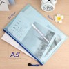 TUPARKA Pack of 21 Document Wallets A5 Zip File Folders