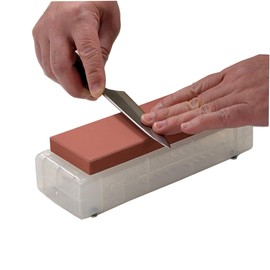 KAKURI Sharpening Stone 2 Set #220/1000 Grit, Professional Knife Whetstone Stone Set with Non-Slip Base Case