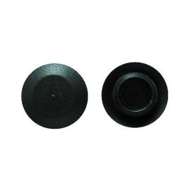 Caplugs 1-1/2" Flush Mount Black Plastic Body and Sheet Metal Hole Plug  Qty 1 1.5 Inch