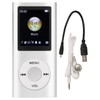 MP3 Player Stylish Multifunctional Lossless Sound Slim 1.8 Inch LCD