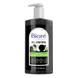 Bioré Limpiador Facial Carbón Activado Para Piel Grasa 200ml