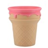 Portalápices Decorativo en Forma de Cono de Helado, Lapicero Nieve,