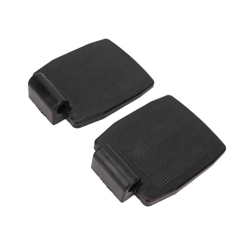 2pcs Wheelchair Footplate Plastic Ergonomic Wheelchair Footrest Pedal Replacement Accessory