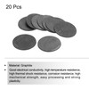 sourcing map Pack of 20 Round Graphite Block Disc Bars