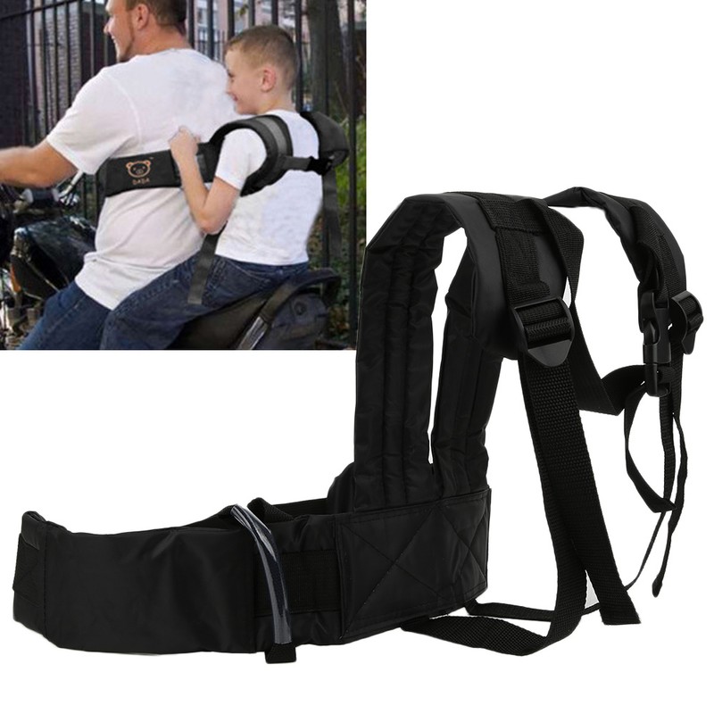 Baby Motorcycle Safety Belt Adjustable Height E Bike Children Safety