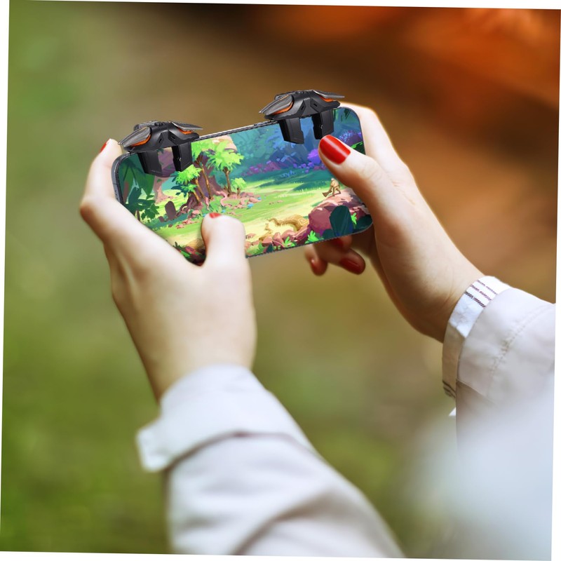 COHEALI 1 Set Mobile Game Controller with Game Triggers and