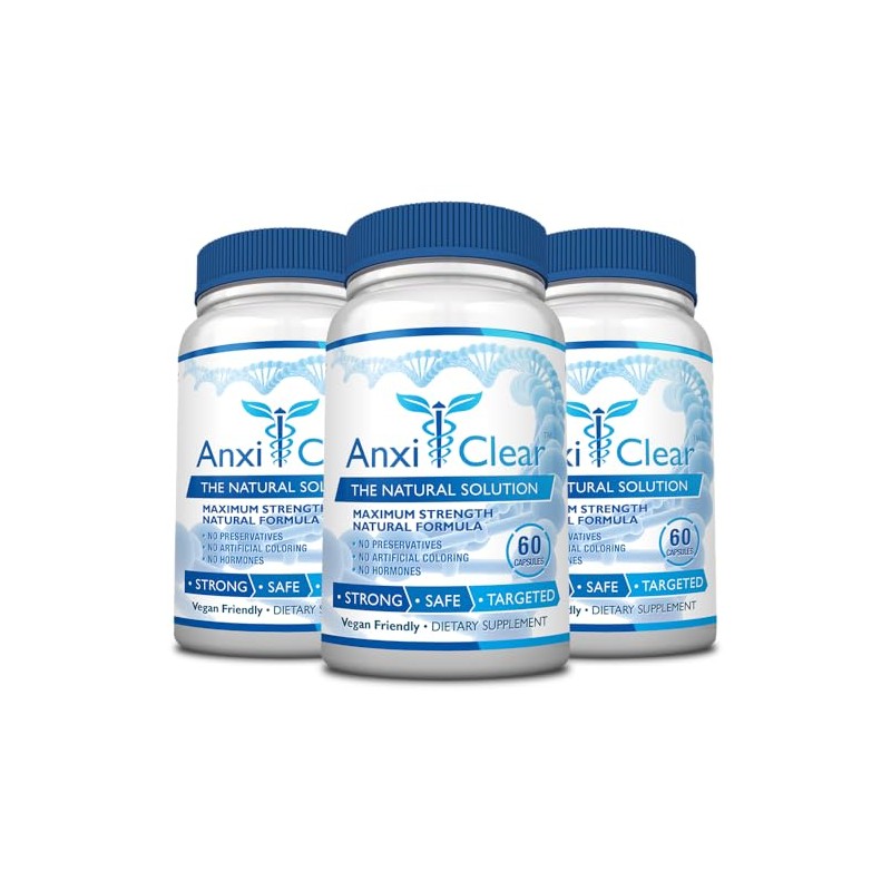 AnxiClear Consumer Health Boosts Mood, Calms The Mind, Elevates Serotonin