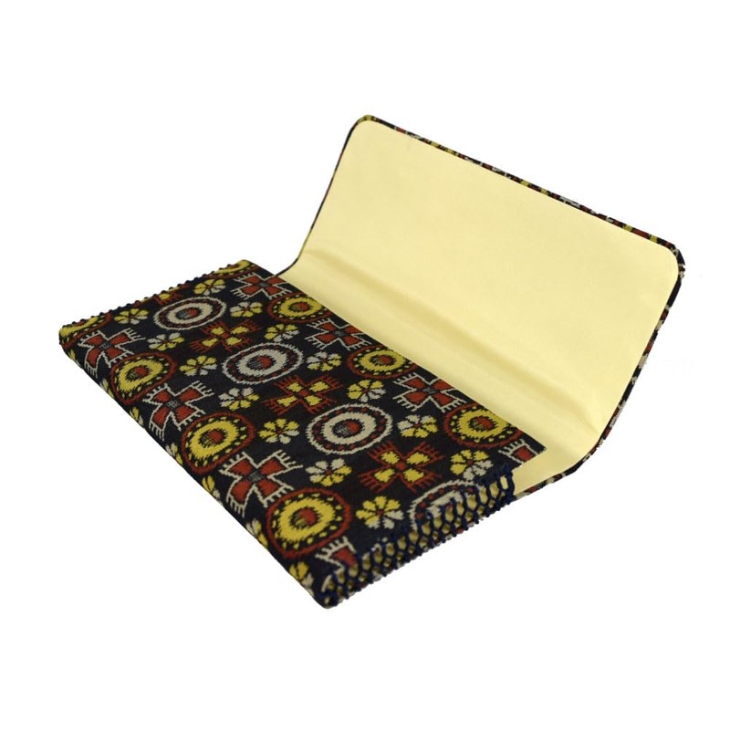 Mitsufold Woven Cloth Scissors with Kaishi, Coptic Gold Sentence, Ryumon