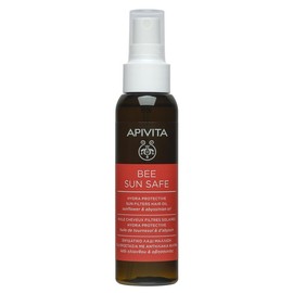 Apivita aceite capilar protector solar 100 ml – con filtros UV, aceites de girasol y abisinia – protege el color, nutre y aporta brillo veraniego