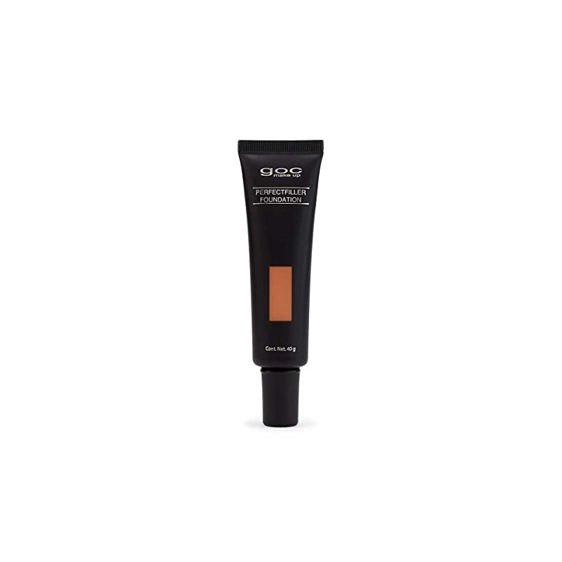Maquillaje liquido, Perfect Filler Foundation, GOC, Extra cobertura, Acabado matte