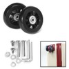 Zasvec Luggage Suitcase Replacement Wheels 4 Pieces Suitcase Wheels Replacement