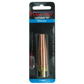 FlameTech 8-GPN Standard Replacement Cutting Tip, Propane/Natural Gas, Size 8, Victor Compatible, Tested in The USA
