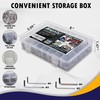 Brexxty 890pcs M6 M5 M4 M3 Metric Screws Assortment Kit-30