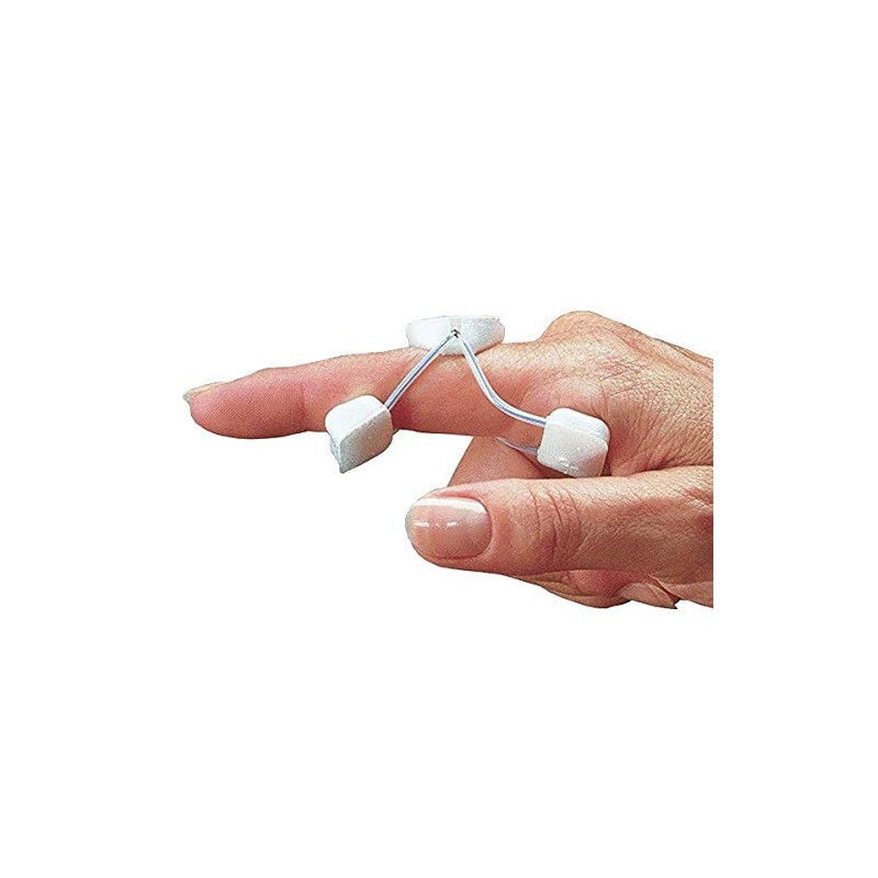 Roylan Sof-Stretch Finger Extension Splint White, Ideal for Daily Management
