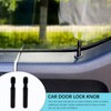 EMYVSVO 4 PCS Car Door Lock Knobs Inner Door Lock