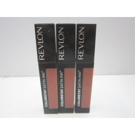 Revlon 0.17fl oz. 037 Majestic Rose ColorStay Satin Ink Liquid Lipstick - Qty 3