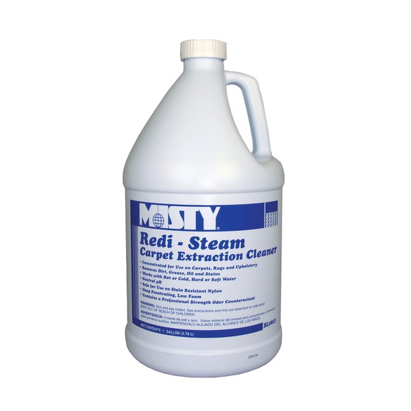 Misty Redi-Steam Carpet Extraction Cleaner and Deodorizer 1 Gallon 1038771 (Case of 4) - Neutral pH