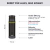 Thermos Mountain Beverage Bottle 0.50 L, Black, Stainless Steel Thermos