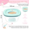 Baby Food Storage Containers 4 oz, Baby Silicone Food Jars