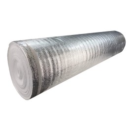 400SQFT AMERIQUE 4TH Generation Luxury Platinum 3.5MM Thick Flooring Underlayment Padding 3-in-1 Heavy Duty Foam with Tape & Vapor Barrier