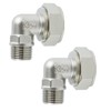 M8086 2 PCS Maxline 90 Degree Elbow Fitting 3/4 Tubing