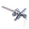 Garage Door Keyed T-Handle Lock kit Universal Replacement Hardware Locking