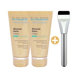 Dr. Schrammek Blemish Balm BB Cream Classic 30ml x 2 + Close-up Brush (49377374) / 닥터 슈라멕 블레미쉬 밤 비비 크림 클래식 30ml 2개+밀착브러쉬 (49377374)