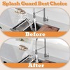 HYSSBR 2Pcs Thickened Shower Splash Guard Durable Bathtub Corner Splash