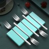 Dessert Forks,Stainless Steel Cutlery Dessert Fork Set, Pack of 12