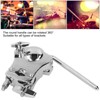 AZMUDE L-Rod Cowbells Clamp, Zinc Alloy Silver Drum Clamp, Cowling