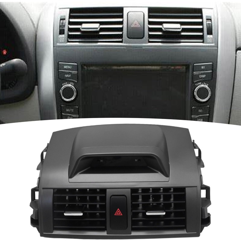 Saihisday 5567002340 Grey Center Dash AC Outlet Air Vent Panel