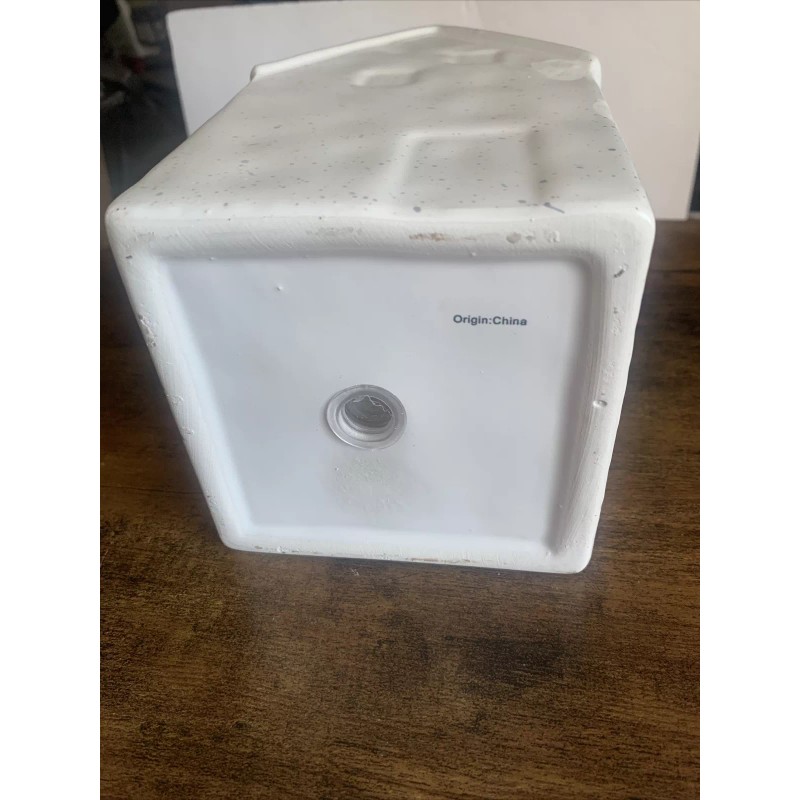 Target Ceramic House Planter White Tall House Home Decoration Earthenware