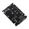 SSD Adapter Card High Speed 6Gbps MSATA M.2 NGFF to