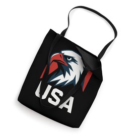 USA Bald Eagle for Men, Women & Kids, Patriotic, America Tote Bag
