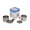 Ateco Round Food Molding Set, 2.75 by 2.1-Inches High, 4-Piece