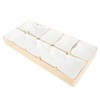 Watch Parts Storage Box Stackable 5 Compartments Acrylic Rubber Watch