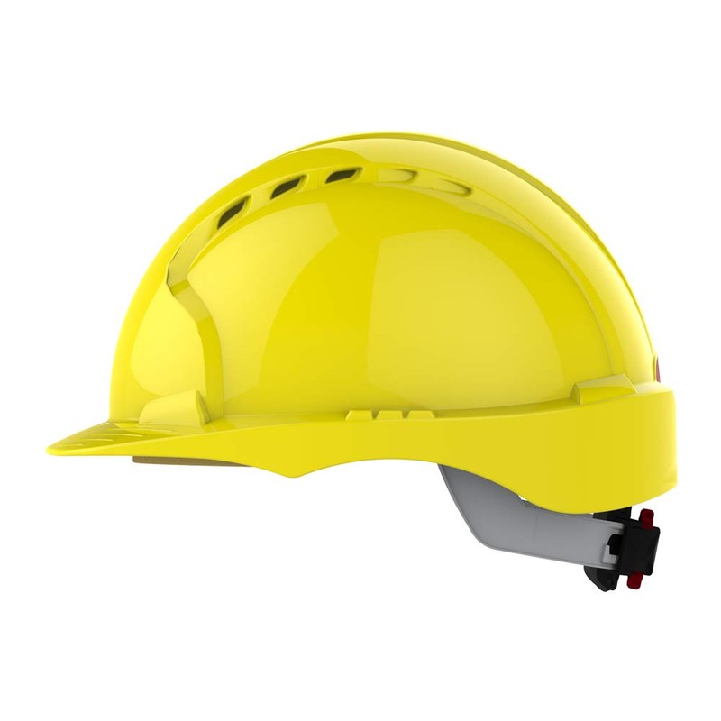 JSP EVO3 HDPE Safety Helmet for Construction/Building with Revolution Wheel
