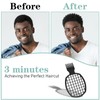 4 PCS Afro Hair Styling Metal Afro Picks for Men